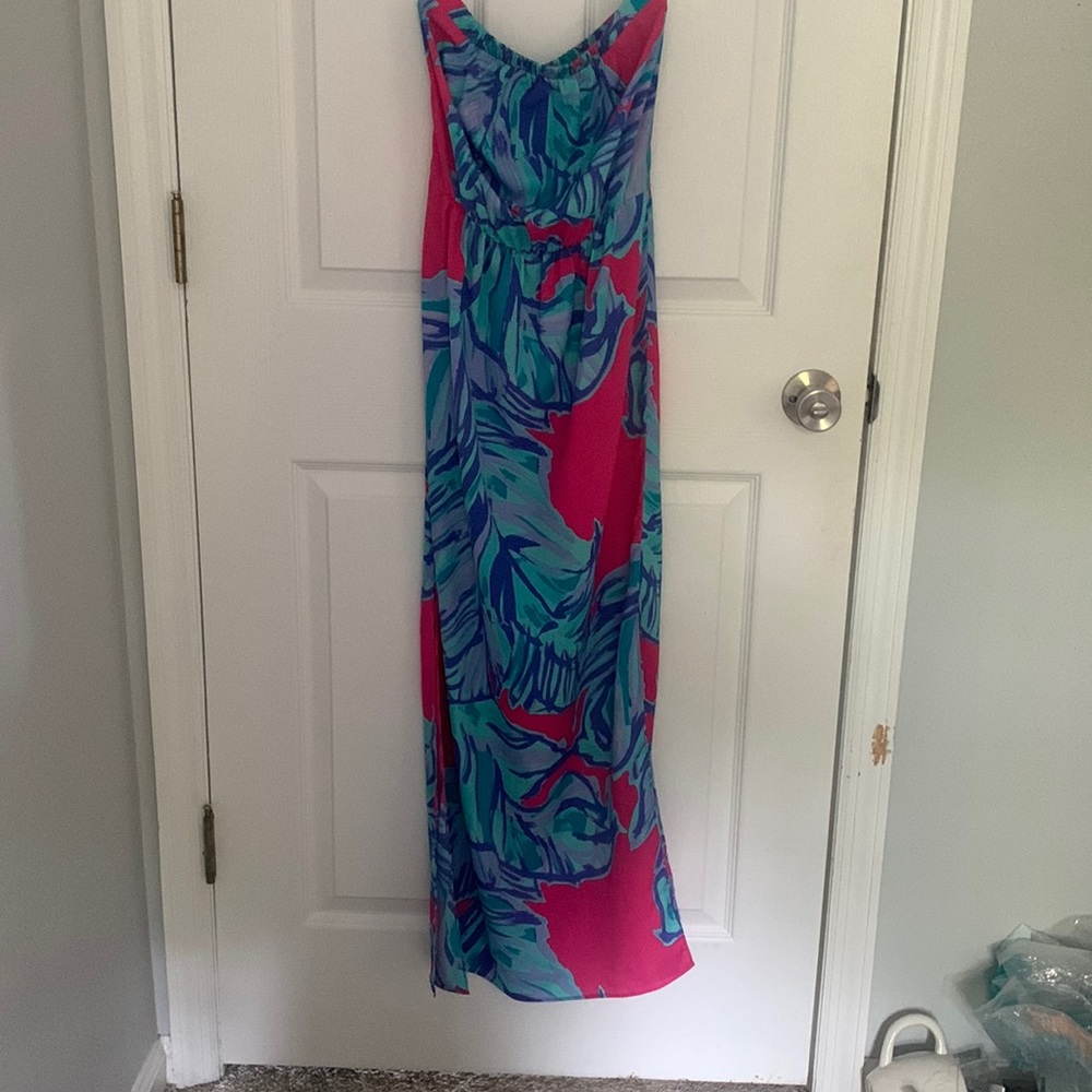 Lily Pulitzer strapless womens xs dress
